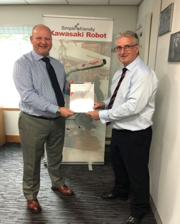 GS-MR welcomed into Kawasaki Robots UK Preferred Integrator Scheme